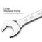 Capri Tools 516 Angle Open End Wrench, 30Deg and 60Deg Angles, SAE CP11934 - alternate 3